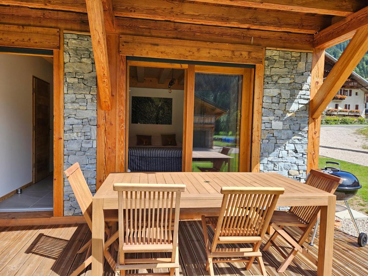 Demi-Chalet Vadel La Panthiaz 15 Pers 5 Chambres Abondance Exteriér fotografie