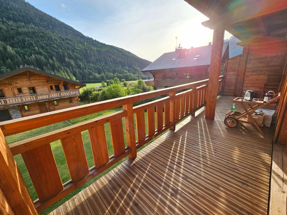 Demi-Chalet Vadel La Panthiaz 15 Pers 5 Chambres Abondance Exteriér fotografie