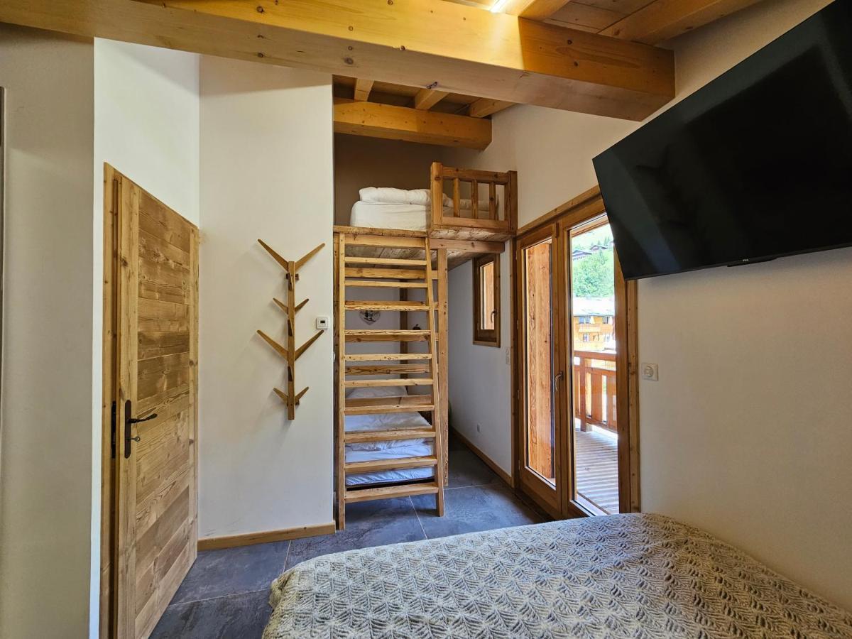 Demi-Chalet Vadel La Panthiaz 15 Pers 5 Chambres Abondance Exteriér fotografie
