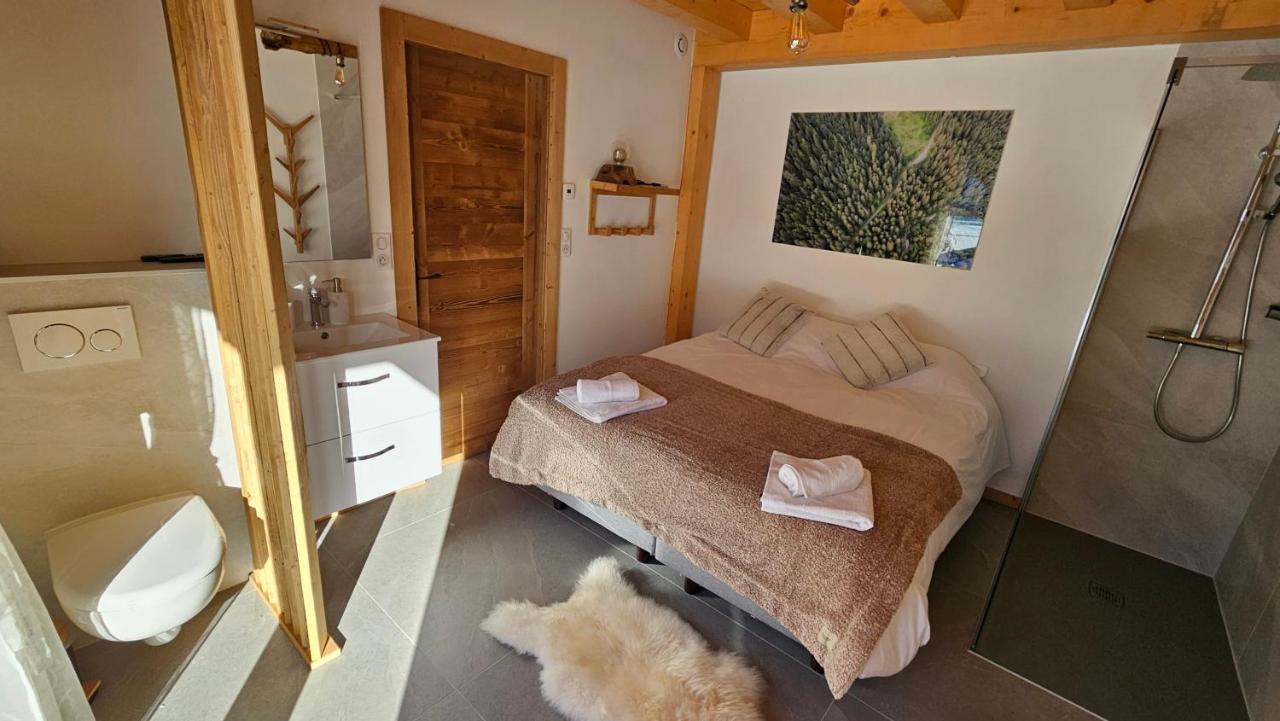 Demi-Chalet Vadel La Panthiaz 15 Pers 5 Chambres Abondance Exteriér fotografie