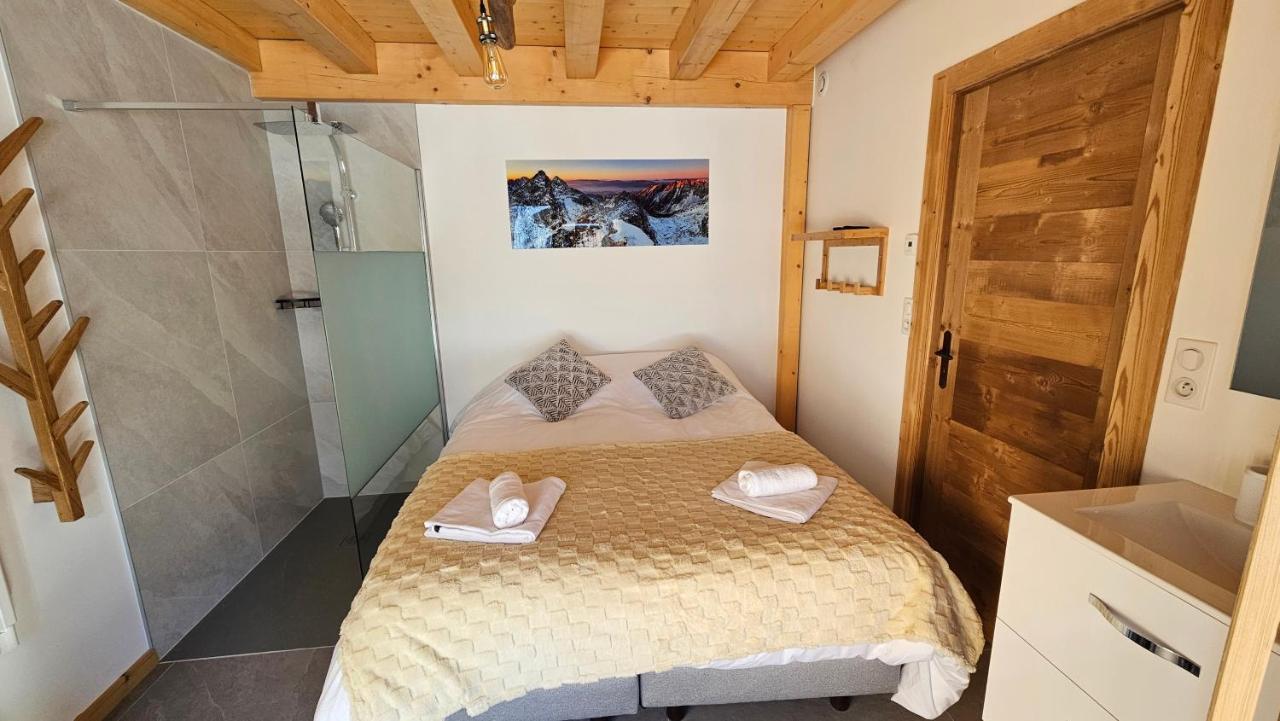 Demi-Chalet Vadel La Panthiaz 15 Pers 5 Chambres Abondance Exteriér fotografie