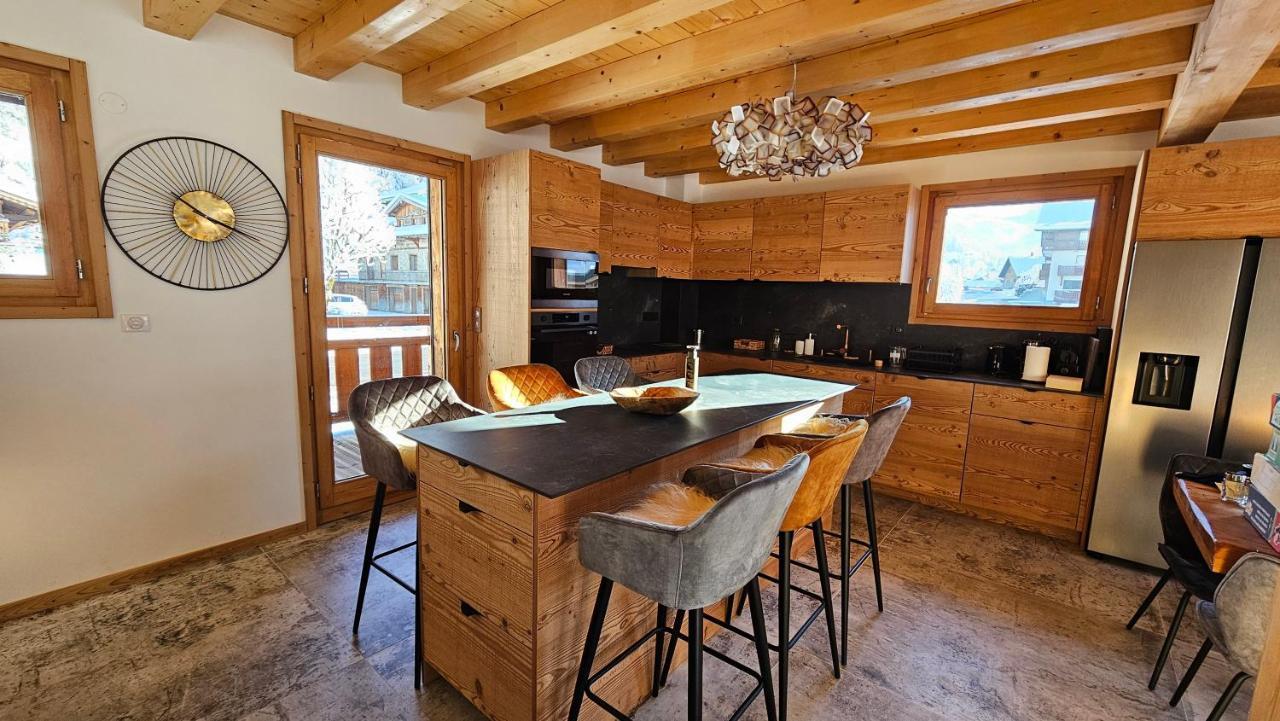 Demi-Chalet Vadel La Panthiaz 15 Pers 5 Chambres Abondance Exteriér fotografie