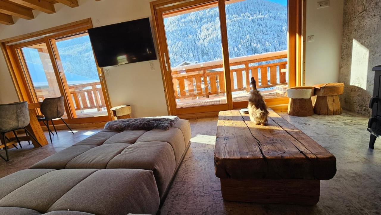 Demi-Chalet Vadel La Panthiaz 15 Pers 5 Chambres Abondance Exteriér fotografie