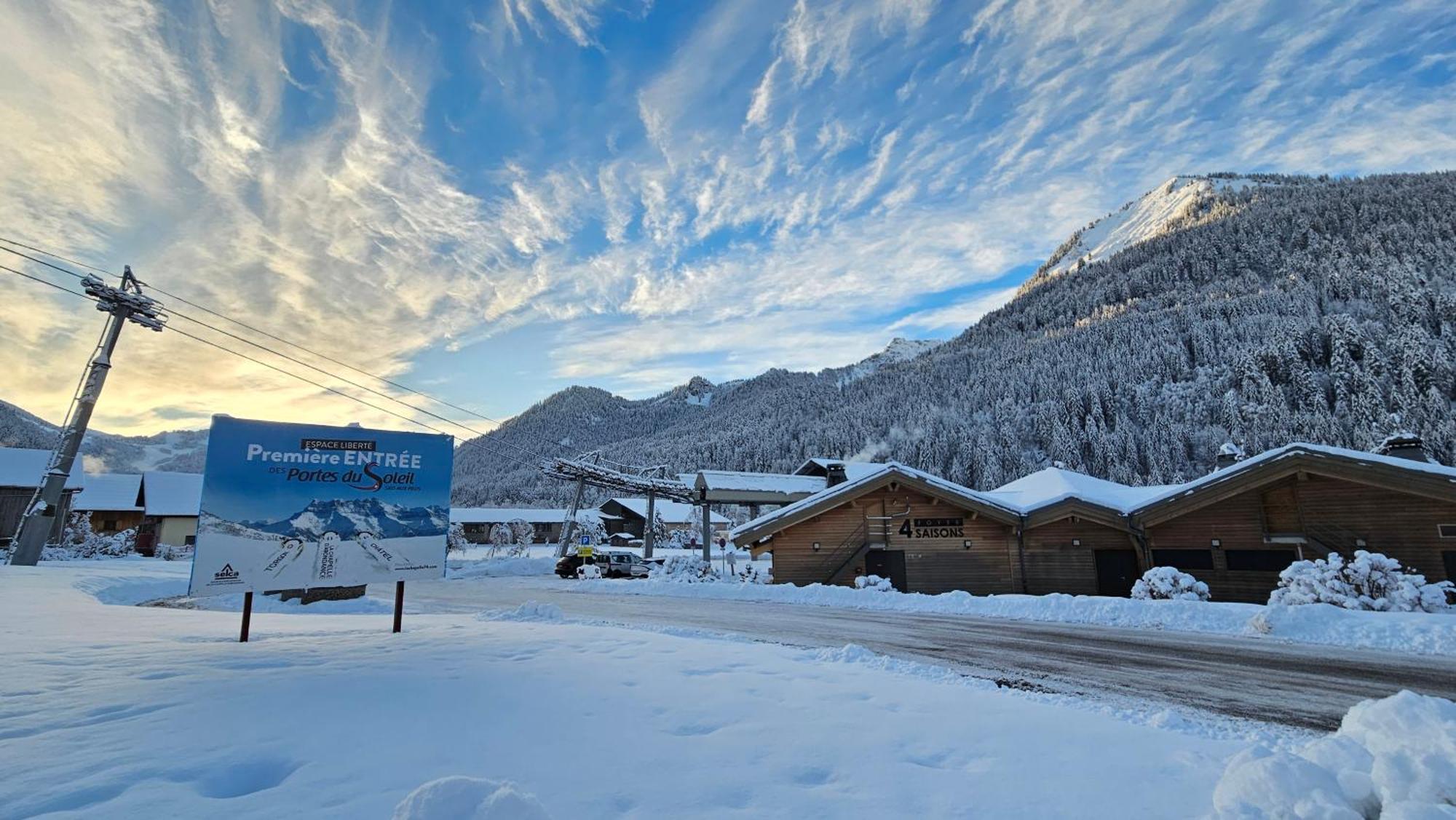 Demi-Chalet Vadel La Panthiaz 15 Pers 5 Chambres Abondance Exteriér fotografie