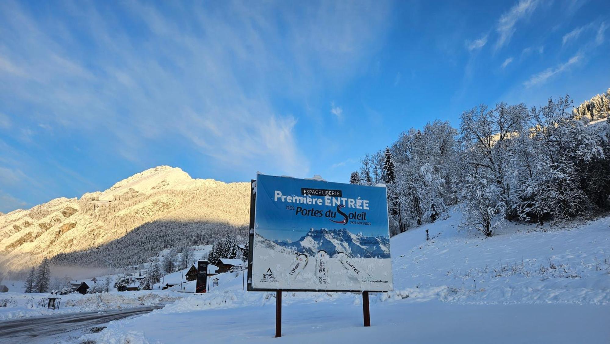 Demi-Chalet Vadel La Panthiaz 15 Pers 5 Chambres Abondance Exteriér fotografie